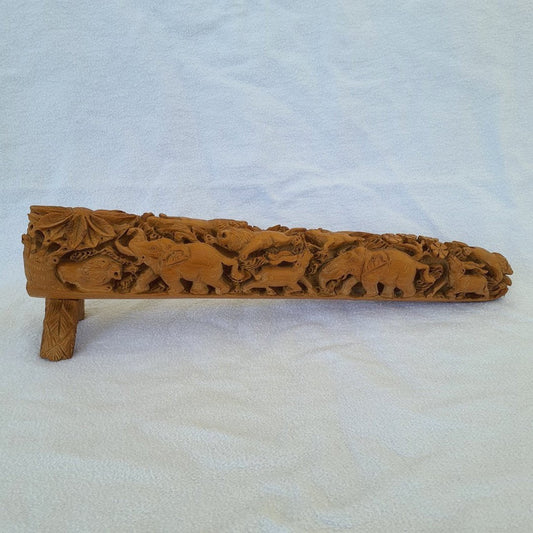 Jagdszene Sandelholz