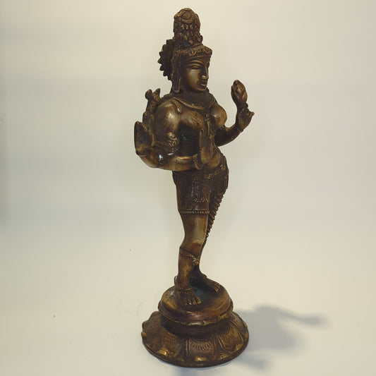 Ardhanarishvara aus Messing