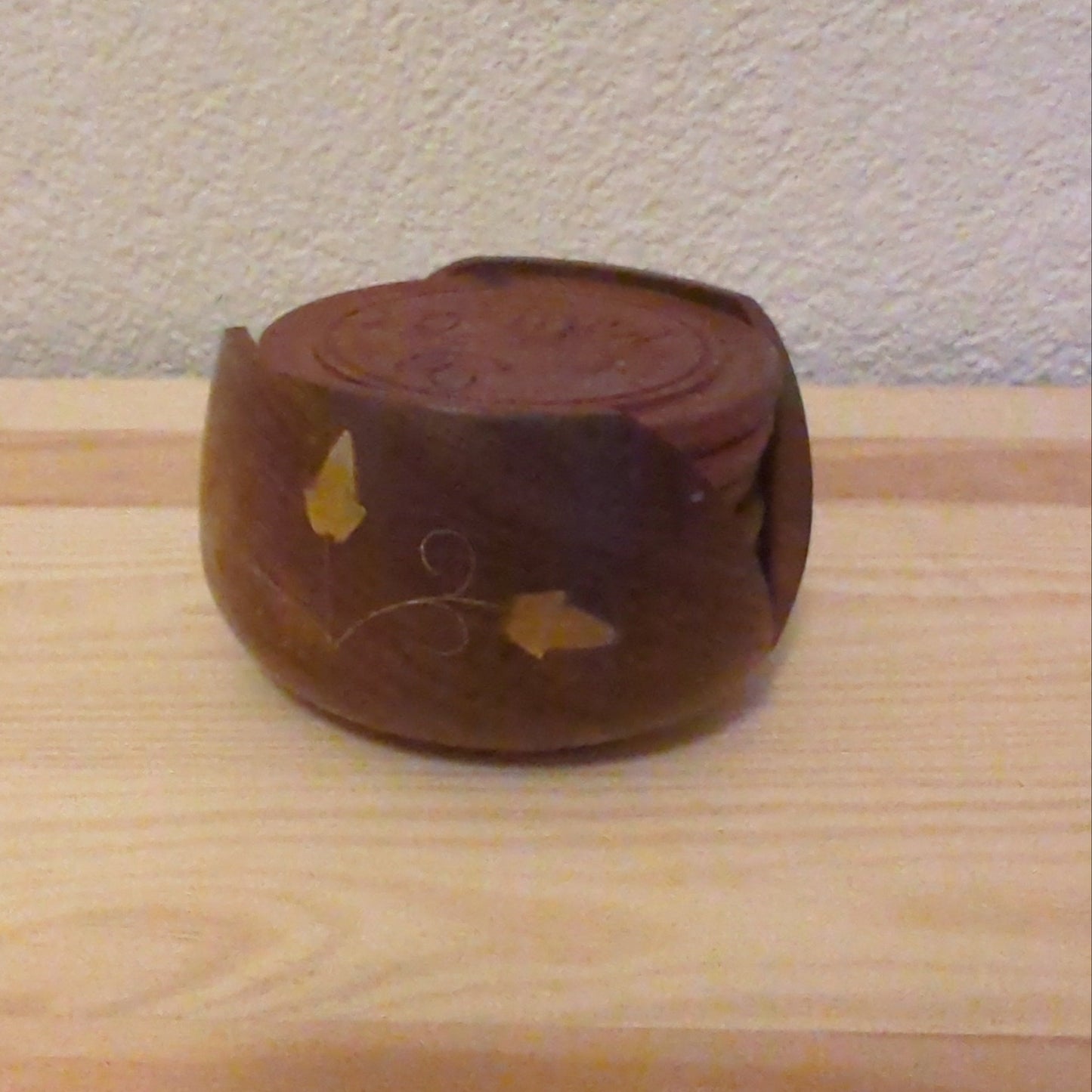 Untersetzer aus edlem Teakholz